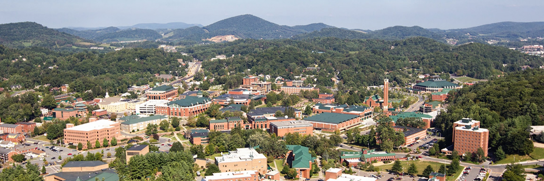 Aerial view of ASU Campus
